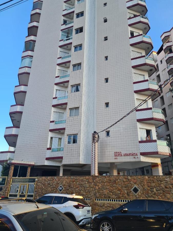 Apto A 50M Da Praia, Com Ar Condicionado, Wifi , Portaria 24H Praia Grande  Exteriér fotografie