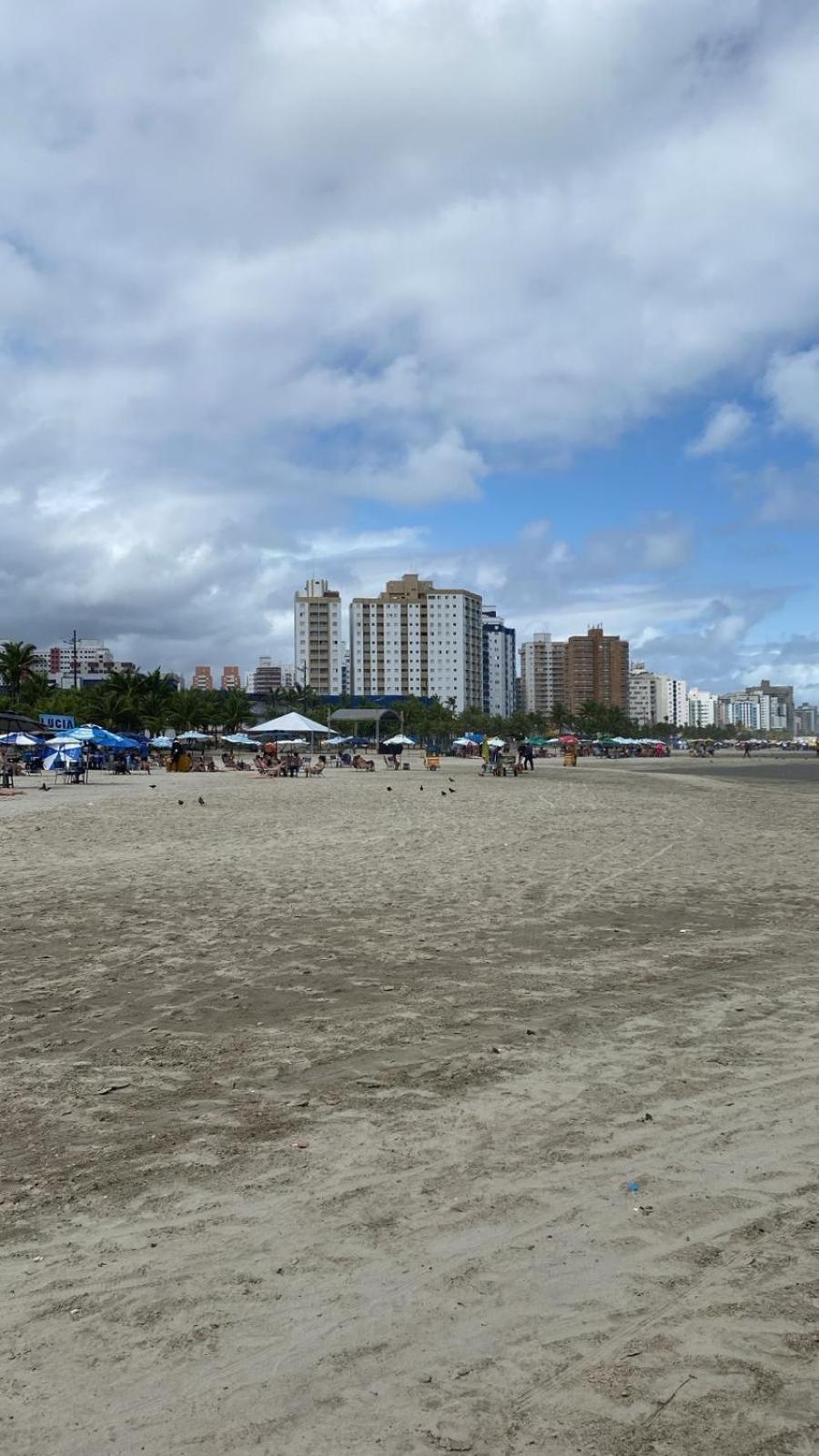 Apto A 50M Da Praia, Com Ar Condicionado, Wifi , Portaria 24H Praia Grande  Exteriér fotografie