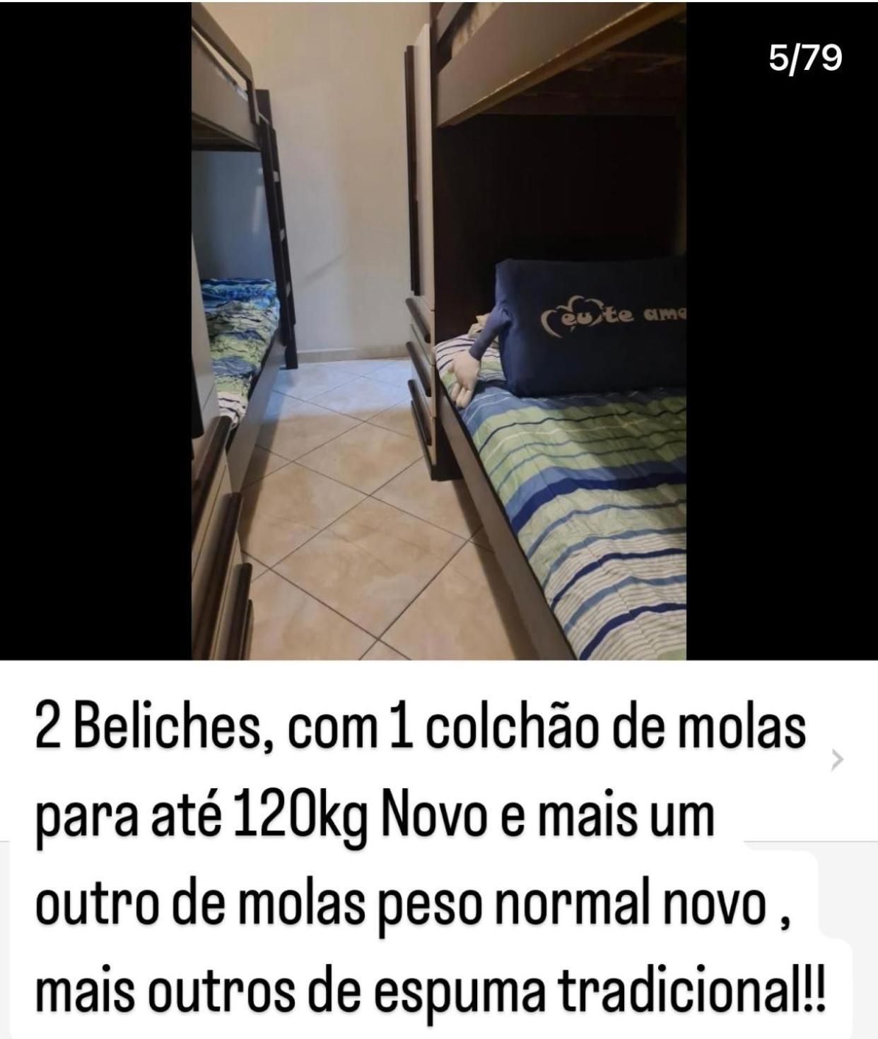 Apto A 50M Da Praia, Com Ar Condicionado, Wifi , Portaria 24H Praia Grande  Exteriér fotografie
